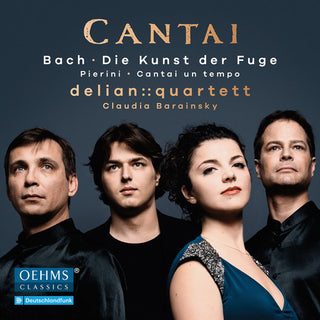 the album cover for J Bach S / Delian Quartett - Cantai
