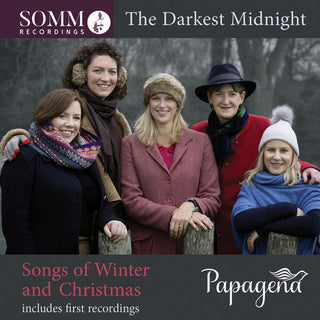 the album cover for Ravel / Papagena / Flowers - Darkest Midnight