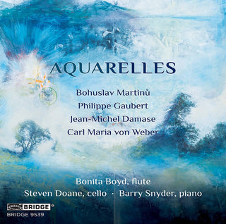 the album cover for Damase / Boyd / Snyder - Aquarelles