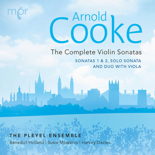 the album cover for Cooke / Pleyel Ensemble - Complete Sonatas for Violin