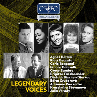 the album cover for Legendary Voices / Various Box - Legendary Voices