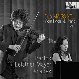 the album cover for Bartok / Duo Maiss You - Violin / Viola & Piano 2