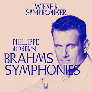 the album cover for Brahms / Wiener Symphoniker / Jordan - Symphonies 1-4