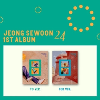 the album cover for Jeong Se Woon - 24 Part 1 (Random Cover) (incl. 128pg Photobook, Film Photo +Photocard)