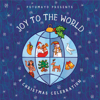 the album cover for Putumayo Presents - Joy To The World