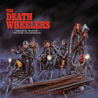 the album cover for Death Wheelers - Divine Filth