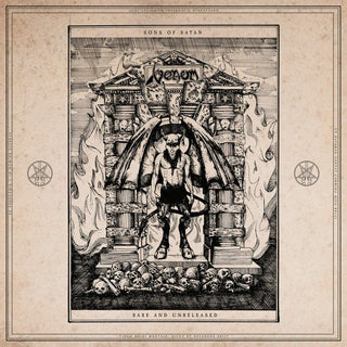 the album cover for Venom - Sons of Satan