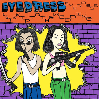 the album cover for Eyedress - Let's Skip To The Wedding