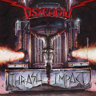 the album cover for Psychoid - Thrash Impact [Digipak]