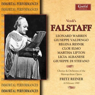 the album cover for Warren / Valdengo - Falstaff 1949