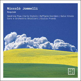 the album cover for Jommelli / Vistoli / Giordani - Requiem