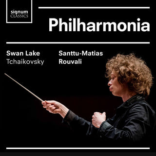 the album cover for Tchaikovsky / Philharmonia Orch / Rouvali - Swan Lake