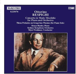 the album cover for Respighi - Concerto in Modo Misolidio