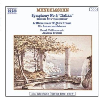the album cover for Mendelssohn - Symphony 4