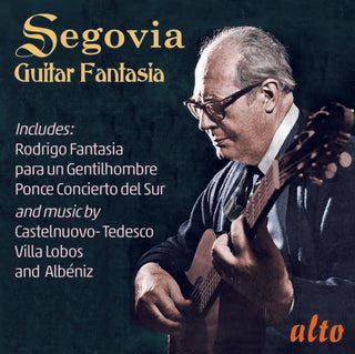 the album cover for Andres Segovia - Andres Segovia: Guitar Fantasia: Rodrigo