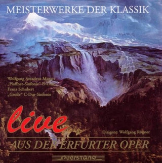 the album cover for Mozart / Schubert - Meisterwerke Der Klassik
