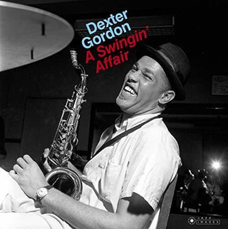 the album cover for Dexter Gordon - Swingin Affair (Bonus Tracks) (Gate) [180 Gram] (Vv)