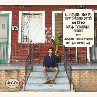 the album cover for Kris Tokarski - Classic Rags New Orleans Style