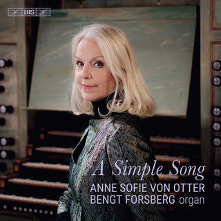 the album cover for Copland / Otter / Messiaen - Simple Song
