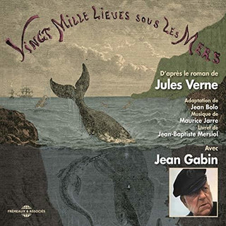 the album cover for Jules Verne / Gabin,Jean - Vingt Mille Lieus Sous Les Mers