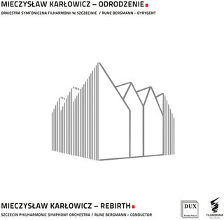 the album cover for Karlowicz - Rebirth Symphony in E Minor 7