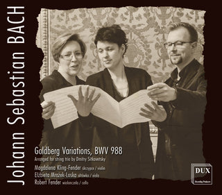 the album cover for J Bach S / Fender - Goldberg Variations