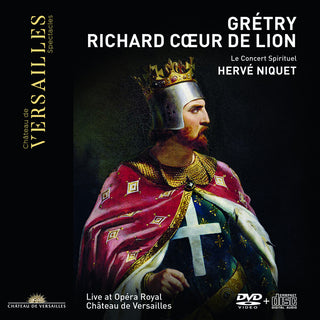 the album cover for Gretry / Niquet / Concert Spirituel - Richard Coeur de Lion