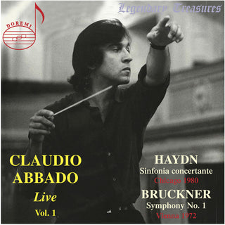 the album cover for Bruckner / Abbado / Vienna Philharmonic Orch - Claudio Abbado Live