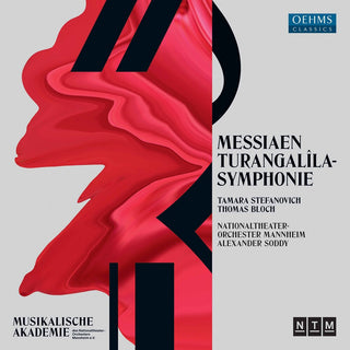 the album cover for Messiaen / Soddy / Bloch - Turangalila-Symphonie