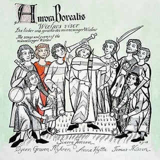 the album cover for Jungere / Borealis / Jenssen - Songs & Poems of the Minnesinger Wizlav