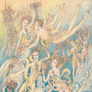 the album cover for Teleplasmiste - To Kiss Earth Goodbye