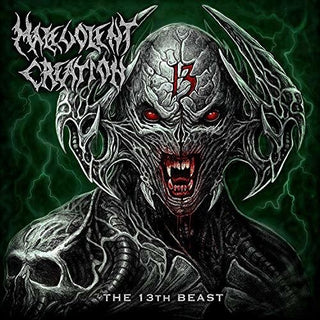 the album cover for Malevolent Creation - The 13th Beast [Import LP]