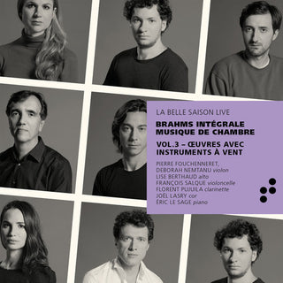 the album cover for Brahms / Pujuila / Nemtanu - Integrale Musique de Chambre 3