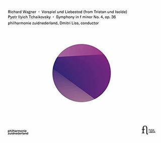 the album cover for Tchaikovsky / Philharmonie Zuidnederland - Vorspiel Und Liebestod / Symphony in F Minor