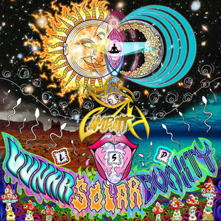 the album cover for Cambatta - Lsd: Lunar Solar Duality (lunar Edition)