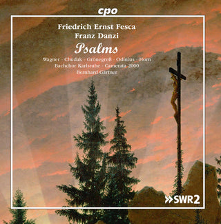 the album cover for Danzi / Wagner - Psalms