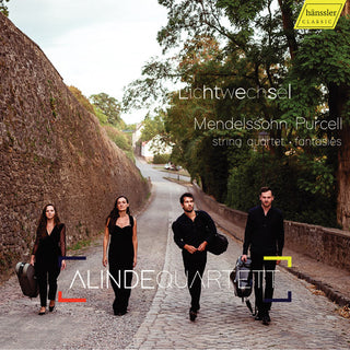 the album cover for Bartholdy / Alindequartett - Lichtwechsel