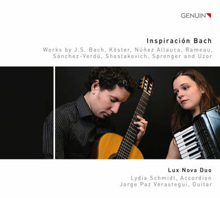 the album cover for Inspiracion Bach / Various - Inspiracion Bach