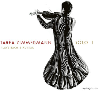 the album cover for Kurtag / Zimmermann - Solo II