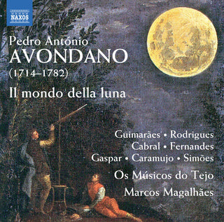 the album cover for Avondano / Os Musicos Do Tejo / Magalhaes - Il Mondo Della Luna