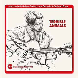 the album cover for Lage Lund - Terrible Animals