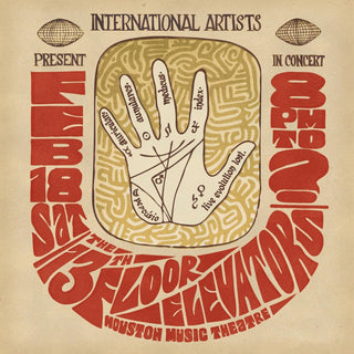 the album cover for The 13th Floor Elevators - Live Evolution Lost