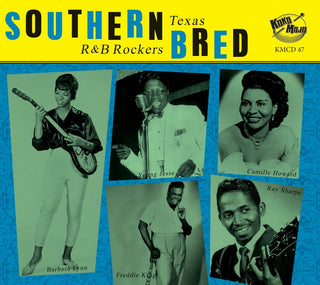 the album cover for Southern Bred 9 Texas R&B Rockers / Various - Southern Bred 9 Texas R&b Rockers (Various Artists)