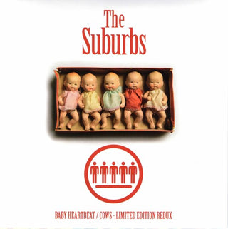 the album cover for Suburbs - Cows / Baby Heartbeat