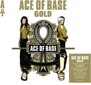 the album cover for Ace Of Base - Gold