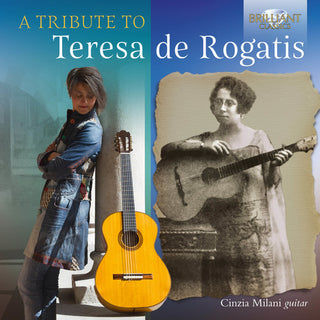 the album cover for Cinzia Milani - Tribute to Teresa de Rogatis