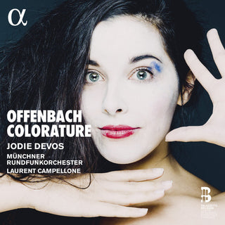 the album cover for Offenbach / Devos / Munchner Rundfunkorchester - Offenbach Colorature