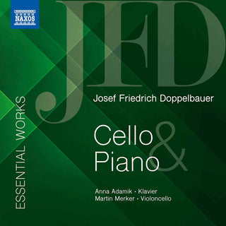the album cover for Doppelbauer / Adamik / Merker - Essential Works Cello & Piano