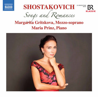 the album cover for Shostakovich / Gritskova / Prinz - Songs & Romances