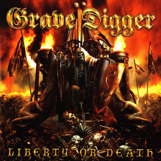 the album cover for Grave Digger - Liberty or Death